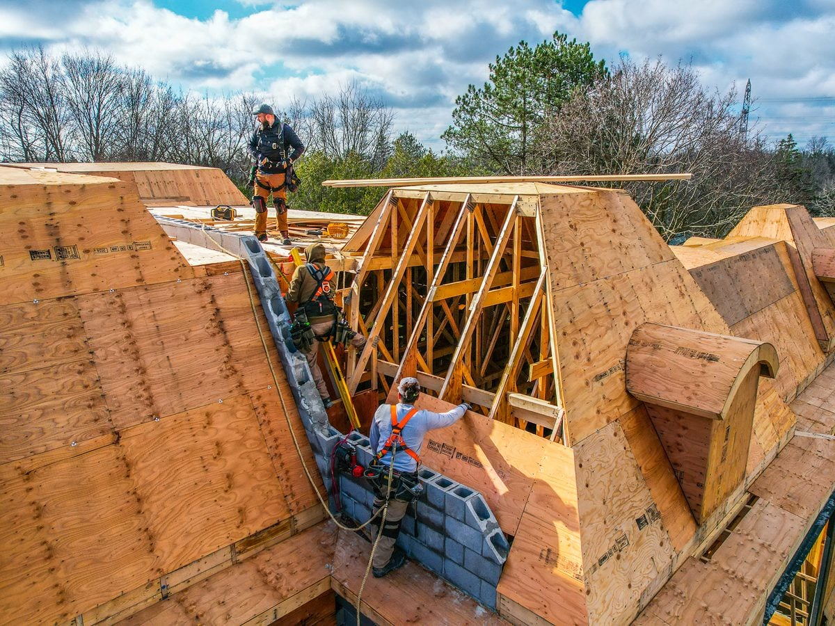 Konstruction Group construction framing in progress