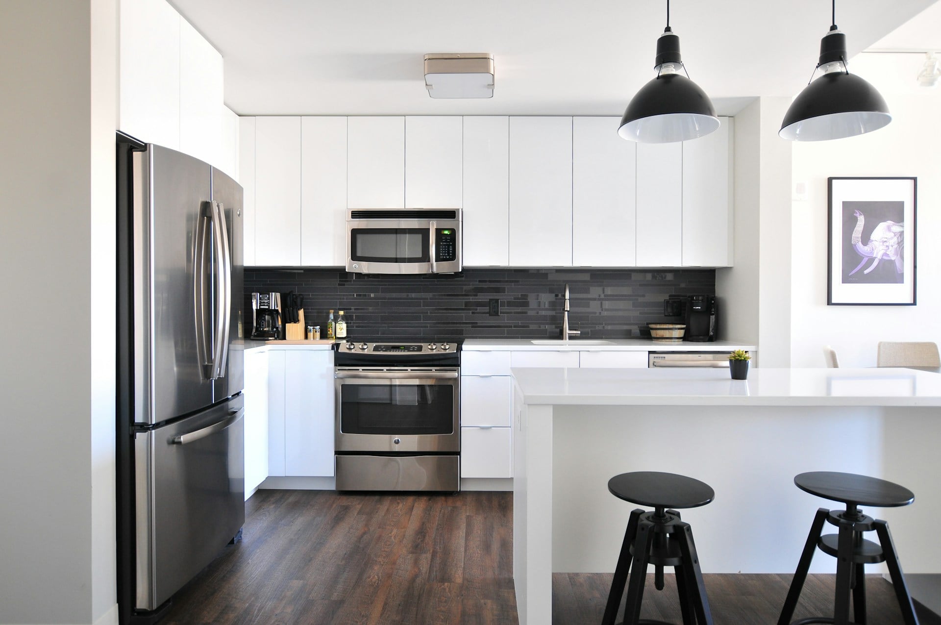 Kitchen renovation in progress