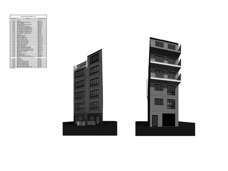 Architectural rendering of six-storey multiplex at 898 Broadview Ave in Toronto