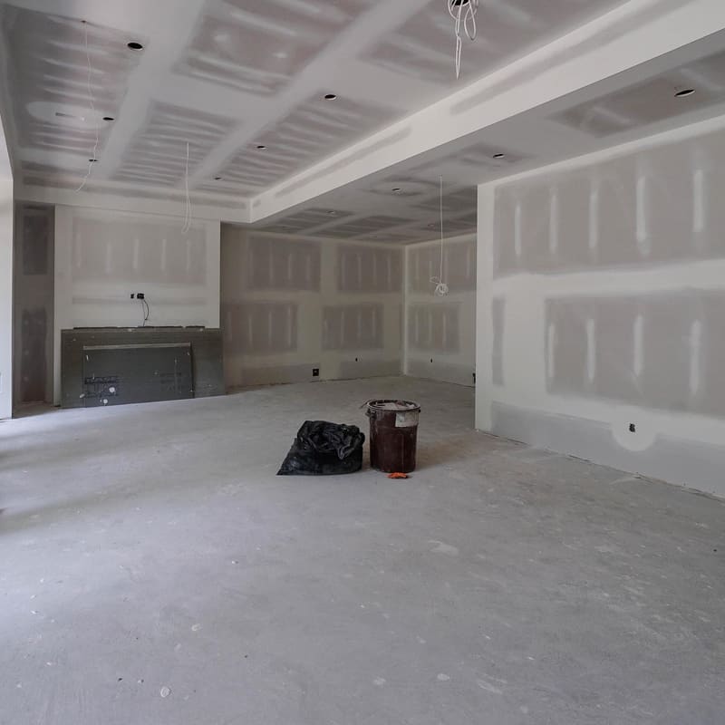 Professional drywall taping and finishing in Toronto home