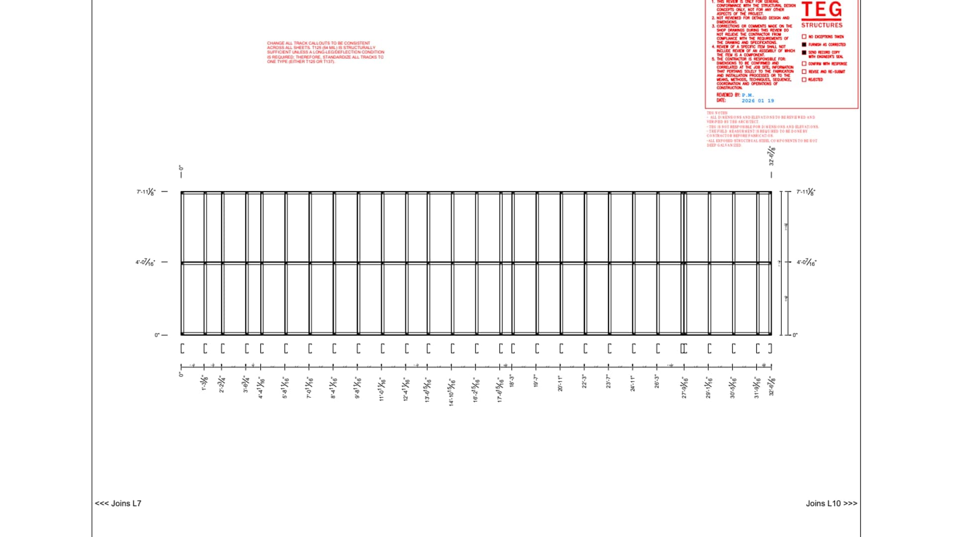 Metal Stud Shop Drawings Toronto