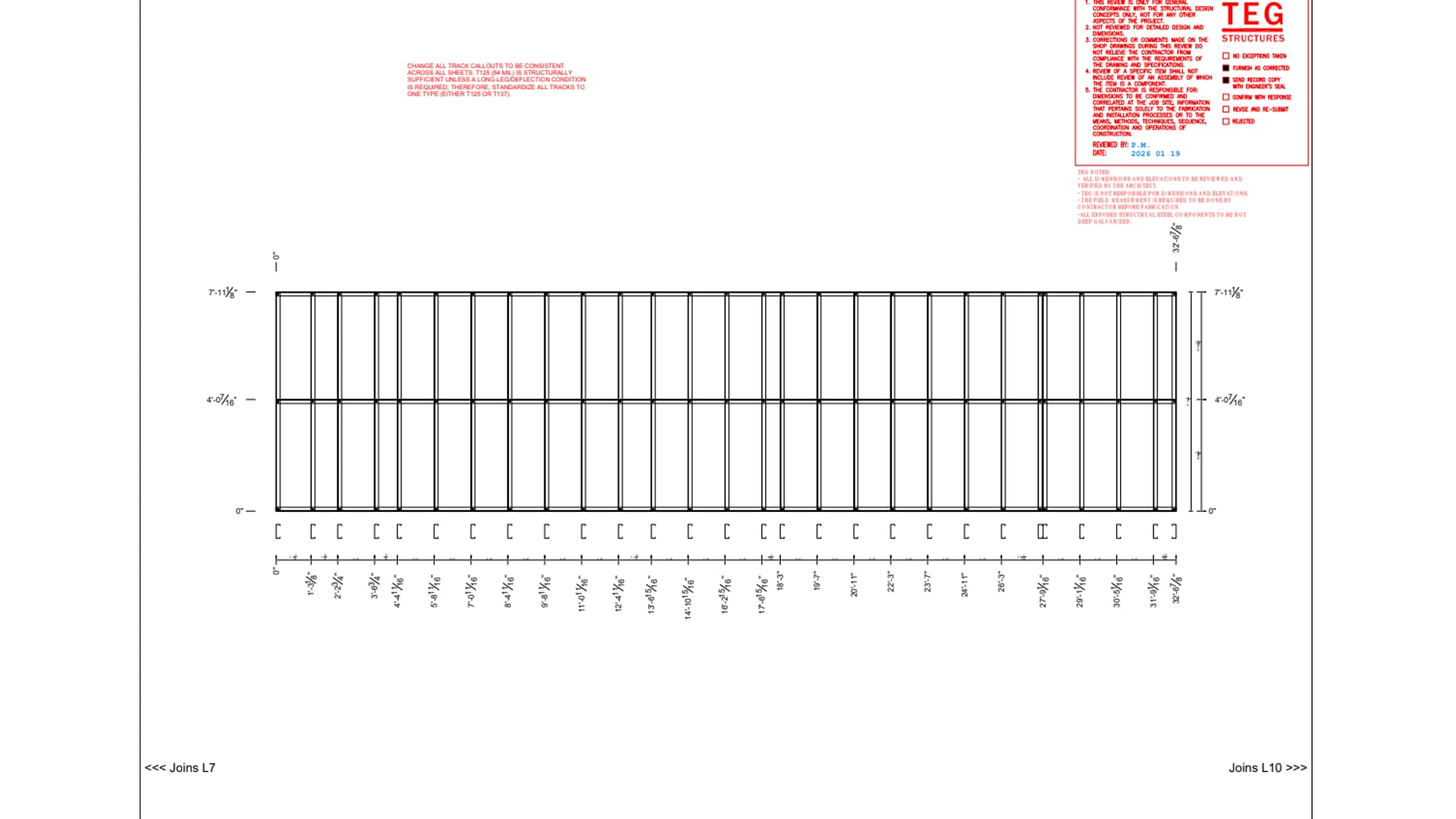 Metal Stud Shop Drawings Toronto