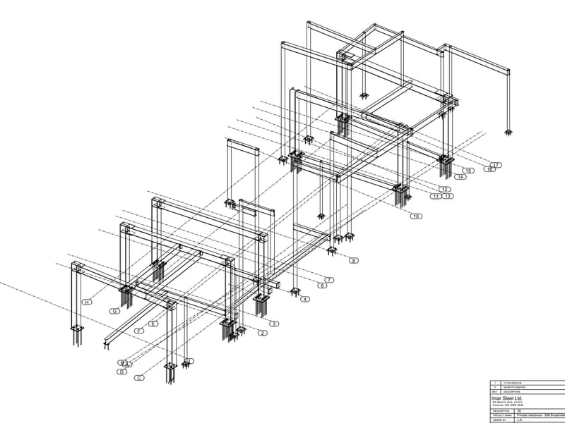 Steel Shop Drawings services in Toronto