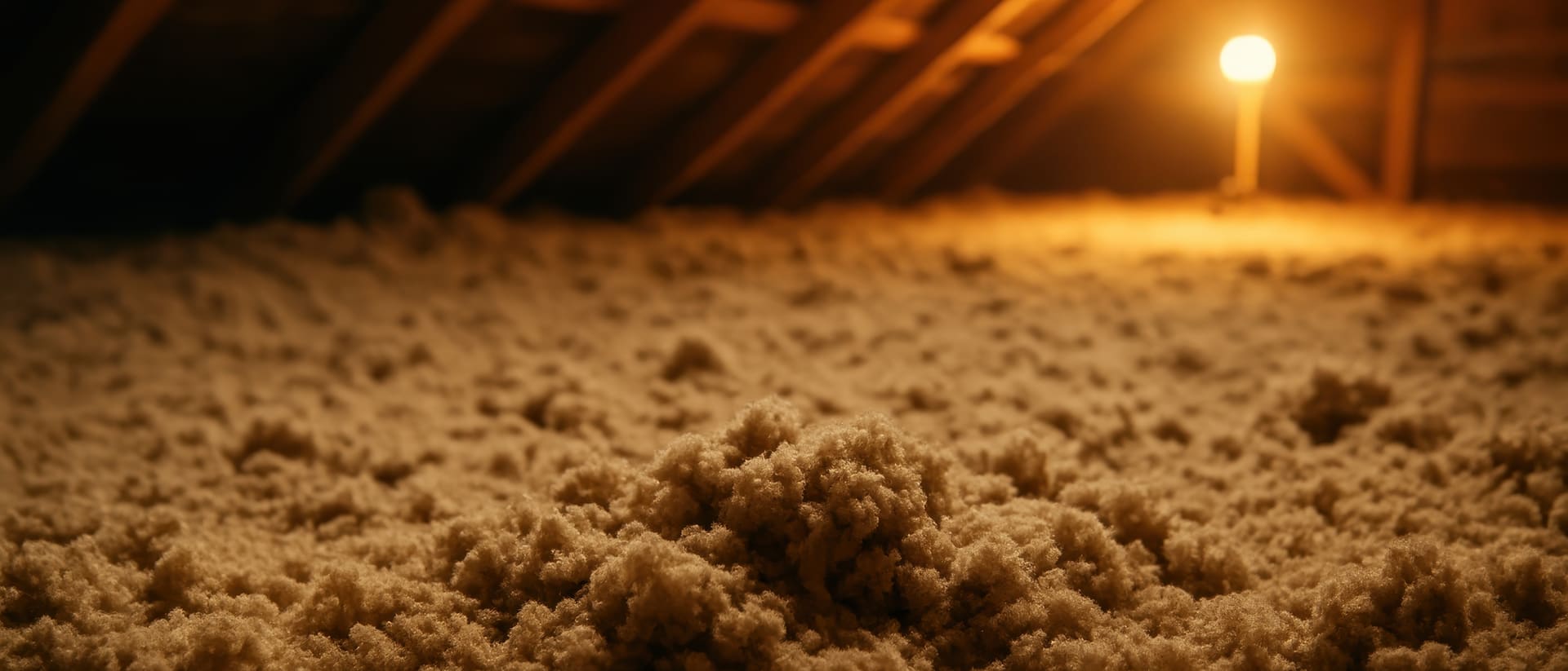 Ventilation baffles at attic eaves