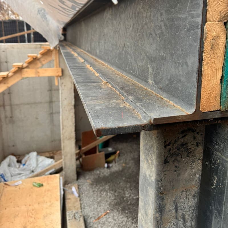 Fabricated steel connections and plates